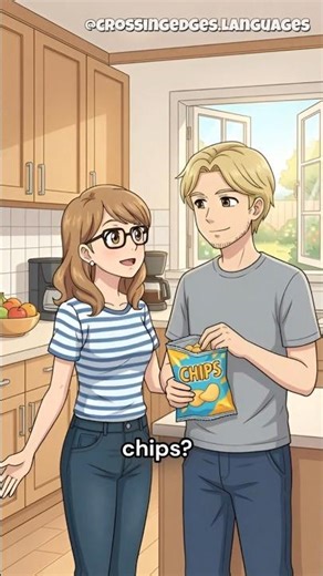 BASIC ENGLISH CONVERSATION – 🍟 Stale Chips 😆
