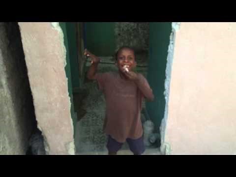 Haiti 14 boys showers
