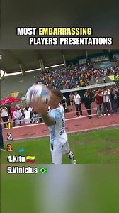 MOST EMBARRASSING PLAYERS PRESENTATIONS OFF ALL TIME