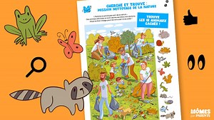 Jeu cherche et trouve : un jeu d'observation ludique pour protéger la nature