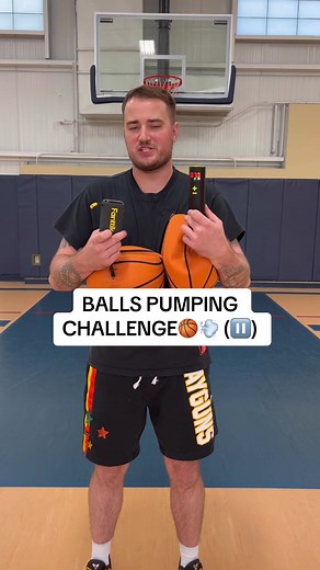 BALLS PUMPING CHALLENGE🏀💨 (⏸️)