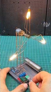 Making Rotatable Edison LED Lamp , Easy and Amazing #shortvideo #edison #led #leddecor #amazing