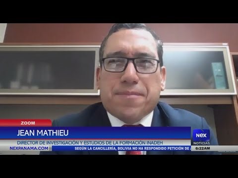 Jean Mathieu Director de investigaciòn y estudios de la formaciòn INADEH