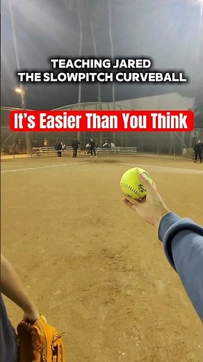 Slowpitch Softball Curveball Tutorial with ​⁠‪@Jaredlovessports‬ #pitching #pitcher #pov