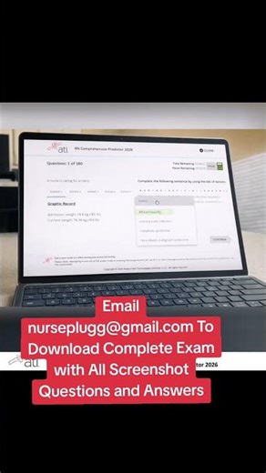 RN ATI Comprehensive Predictor 2026 Exit Exam with NGN 180 Screenshot Questions and Correct