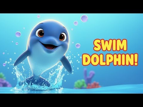 Happy Dolphin Song | Ocean Animals Compilation | 13 Minutes Nursery Rhymes