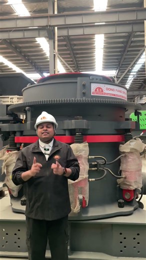 Cone crusher is optimized for the resource utilization of construction waste