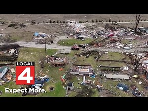 Deadly SW Michigan tornadoes: Community holds vigil, officials assessing damage