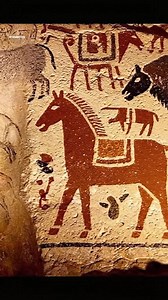 🕯️ Ghosts of Motion: The Horses Painted Before History Began Hidden deep within Chauvet Cave in southern France, these haunting images of horses were painted more than 30,000 years ago, during the Upper Paleolithic—making them some of the oldest known works of prehistoric art on Earth. Created by early modern humans, the drawings reveal a sophisticated symbolic world in which animals were far more than food; they were spiritual forces, companions, and sources of meaning. Rendered with charcoal 