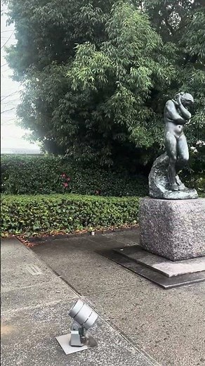 Rodin Sculptures in Tokyo｜地獄の門とエヴァ｜静かな彫刻散歩（2025-12-21）