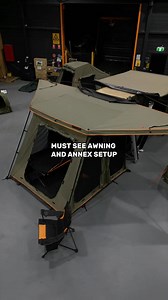 11K views · 135 reactions |  YOUR BASECAMP, BUT BEAST MODE.  Retreat Annex slapped on the 180 Freestanding Awning = FULLY LOCKED IN. Shade, shelter, privacy, all in one savage setup. | Darche Outdoor Gear | Facebook