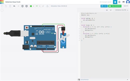 #arduino #servomotor #embeddedsystems #electronics #engineering #learningbydoing #cprogramming #include | Raunak Patel