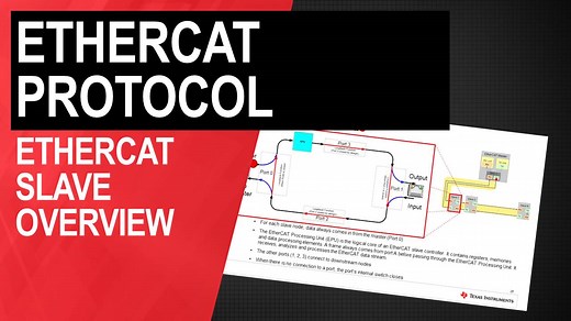 EtherCAT Protocol: EtherCAT Slave Overview | Video | TI.com