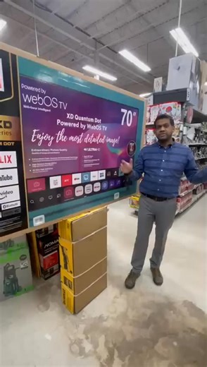 Did you know we have 70 inch RCA smart TVs in stock. Now 700 bucks | Canadian Tire