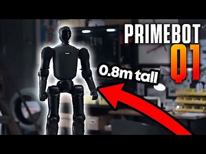 This TINY Humanoid Robot is hilarious! - PrimeBot Prime Q1