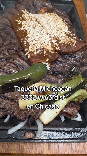 Taqueria Michoacán 3332 w 63rd st En Chicago #fypppppppppppppp #chicagoland #tacosalpastor #restaurantes #carnesasadas #taqueria #fypviral2025シ #taqueriamichoacan #restaurant #comidamexicana | Taqueria Michoacán