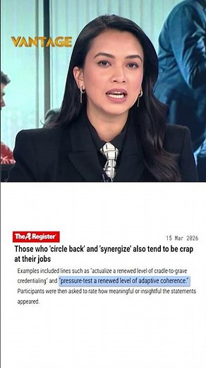 Corporate Jargons Make You Dumber, Study Reveals | Vantage on Firstpost