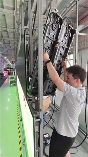 Check out my latest invention！#rentalleddisplay #leddisplay #ledscreen #eagerled