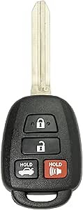 Keyless2Go New Keyless Entry Remote Car Key for Vehicles That Use HYQ12BDM with G Chip