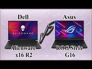 ROG Strix G16 vs Alienware x16 R2 – Gaming Beasts Face Off!