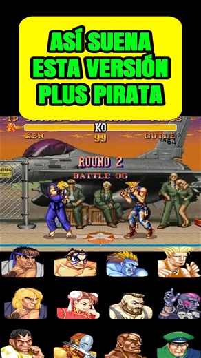 Así Suena Esta Versión Plus #streetfighter #capcom #arcade #retroarcade #retro | La Puerca