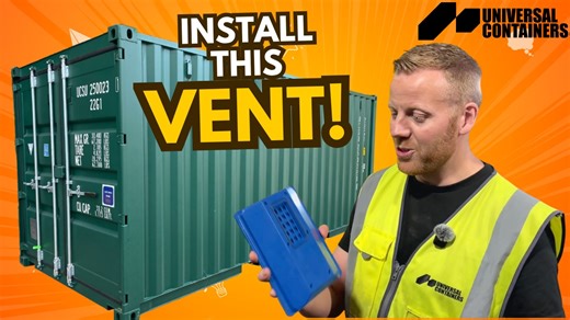 Container Vent Installation – Quick Demonstration