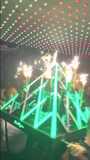 What Bottle Service Looks Like in an Exclusive London Club