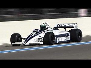 Brabham BT49 F1 Car Pure & Raw Cosworth DFV V8 Sound in Action at Circuit Paul Ricard!!!