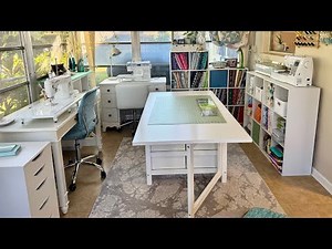Brand new sewing room tour!
