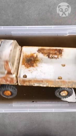 Toy Truck Restoration Thanks for watching! Please be aware that this video is for entertainment purposes only and techniques shown should not be attempted at home! | Crafty Panda