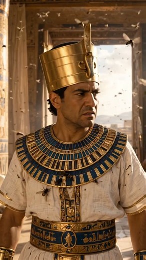 Moses and the Plague of Insects