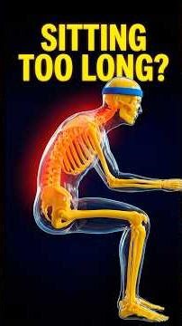 What Sitting 12 Hours a Day Does to Your Body (30-Day Simulation)
