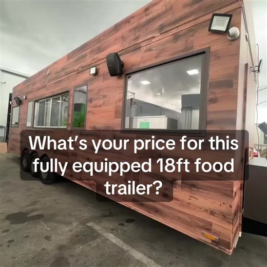 What’s your price for this fully equipped 18ft food trailer? #BBQTrailer #FoodTrailerForSale #BBQBusiness #FoodTruckForSale #StreetFood #FoodBusiness #EntrepreneurLife #HustleMode #MakeMoneyMoves #BeYourOwnBoss #SmallBusiness #SideHustle #ForSale #FoodVendor #GrillLife #BBQLovers #fyp #foryou #foryoupage