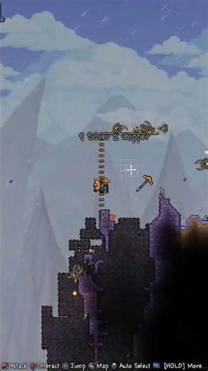 The Timing On That Lightning Strike #shorts #terraria #terrariaplaythrough