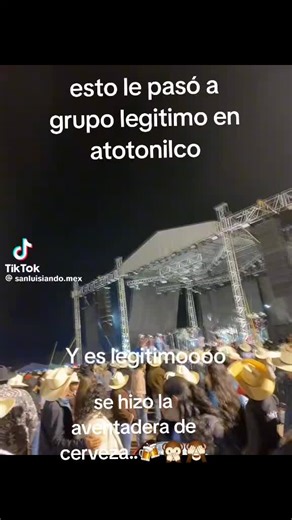 Grupo Legítimo's Memorable Beer Throwing Event