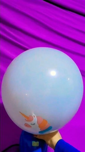 UNICORN BALLOON INFLATION AND DEFLATION !!!