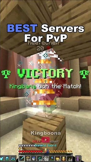 BEST Servers For PvP #minecraft #mcserver #pvp #bestminecraftclips