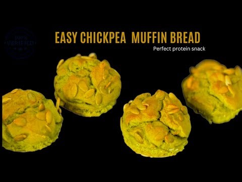 Healthy Chickpea Bread | High Protein, Gluten-Free Recipe