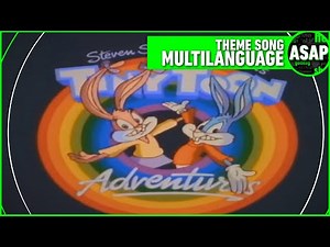 Tiny Toon Adventures Theme Song | Multilanguage (Requested)