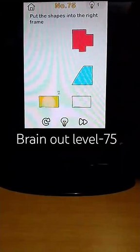 brain out level 75🧠 #brain out AR #puzzle game solution