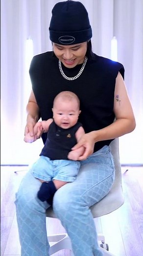 NCT U ‘Baggy Jeans’ with 12-week-old Baby Asher | Ellen and Brian