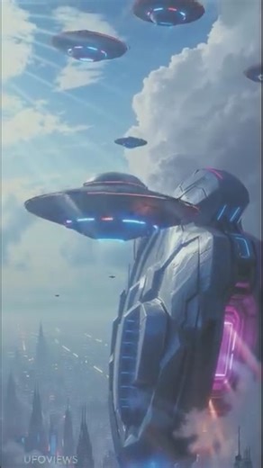 4.5K views · 251 reactions | "Blast off into the unknown! Explore the cosmos with these epic spaceship science fiction stories." #ScienceFiction #Scifi #SpaceOpera #AlienInvasion #Cyberpunk | UFOS VIEWS | Facebook