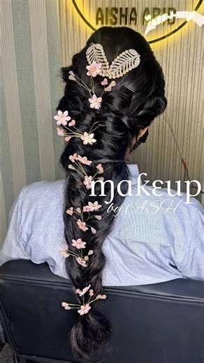 Easy party makeup with Elegant hair style #makeupbyash #makeup #beauty