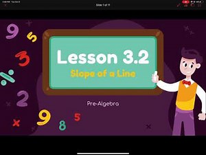 Lesson 3.2 Pre-Algebra