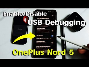 OnePlus Nord 5 | How to Enable or Disable USB Debugging