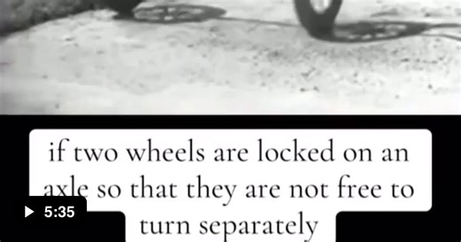 How a car differential works from 1937 - Video