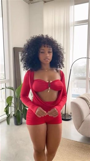 Trending red mini romper outfit style for girls 25 #fashion #style