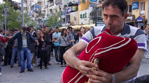 Bagpipes originated 3,000 years ago in Turkey... NOT Scotland, claims historian
