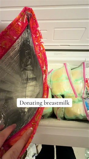Thankful to be able to donate over 1,000 ounces! #breastfeedingjourney #pumpingmom #6monthspostpartum #postpartum