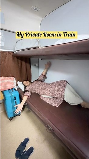 1st ac coach || My Private Room in Train|| Couple Coupe #travel #indianrailways #coupe